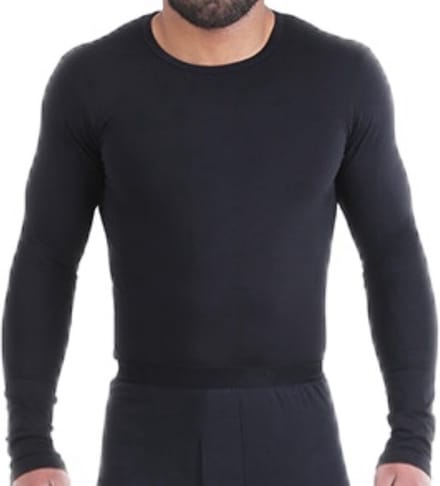 Embrator mannen Thermo Shirt longsleeve zwart maat M