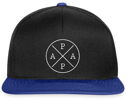 Papa Minimalistisch Ontwerp | Cadeau Voor Vader | Vaderdag Snapback cap