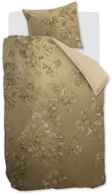 Beddinghouse Ainesh dekbedovertrek - Eenpersoons - 140 x 200/220 cm - Goud