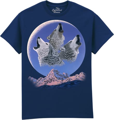 Wolf Wolven Harmony Wolves The Coloured House T-shirt M