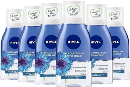 Nivea Visage - Oogmake-up Remover - Double Effect - Voordeelverpakking 6 x 125 ml