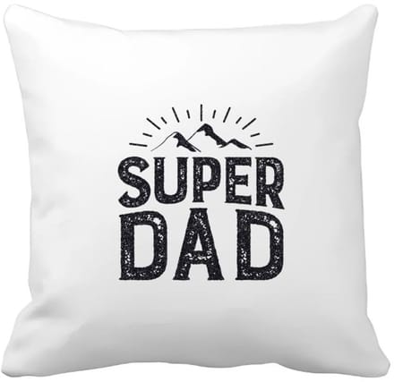 Akyol - super dad Kussen hoes - Papa - vader - cadeau - vaderdag - 40 bij 40 cm