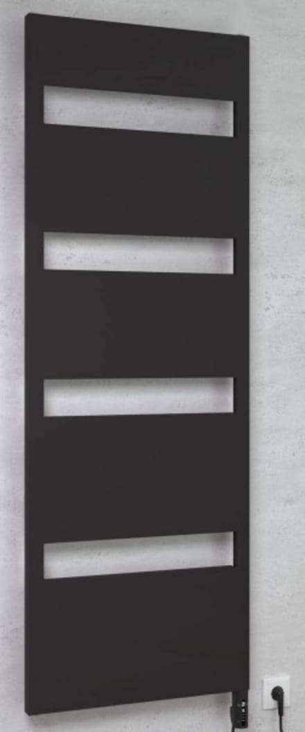 Ben Paros elektrische radiator 60x170 cm zwart