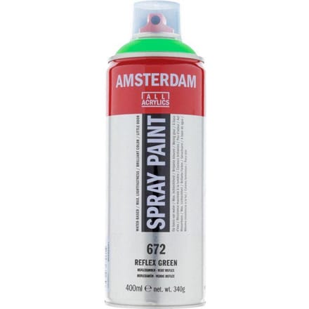 Bombe de peinture Amsterdam 400 ml vert reflex groen