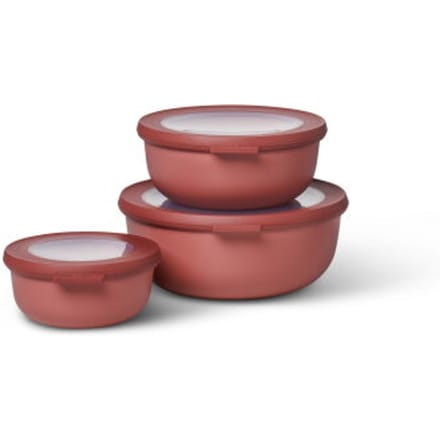 Mepal - Multikom Cirqula vershouddoos set - 350 + 750 + 1250 ml - Rond - Vivid mauve