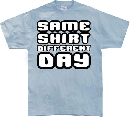 Hybris Same Shirt Different Day T-shirt SH-1-14024-H20-5