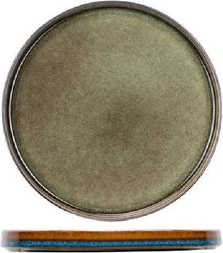 QUINTANA GREEN BROODBORDJE/SCHOTELTJE  D14CM - set van 6