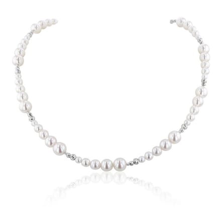 Luna Creation - 216.1003 - Ketting - Dames - 750WG - 44cm