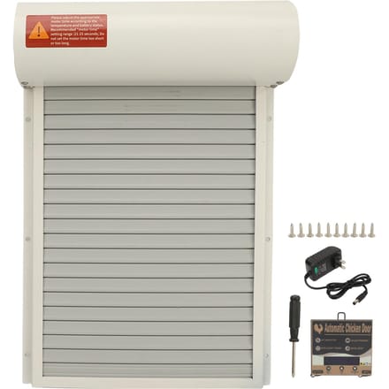 Kippenhok Deur Timing Modus Handmatige Modus Robuuste LED Display Controller Auto Kippenhok Deur wit