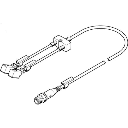 Festo Y-Verdeler Met Kabels Aan Beide Einden 5m/0.3m 1A IP65/ - 8035788