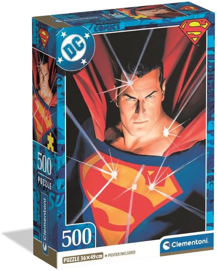 Clementoni - Puzzel - Superman - 500 stukjes - vanaf 14 jaar
