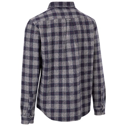 Trespass Heren Portlaw Geruit Overhemd (Grijs/Blauw)