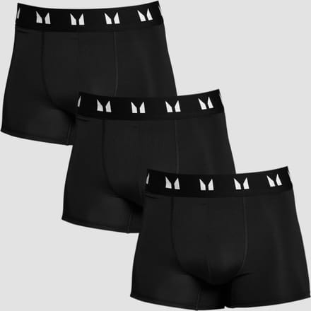 MP Technical boxershorts voor heren (3 stuks) - Zwart - S