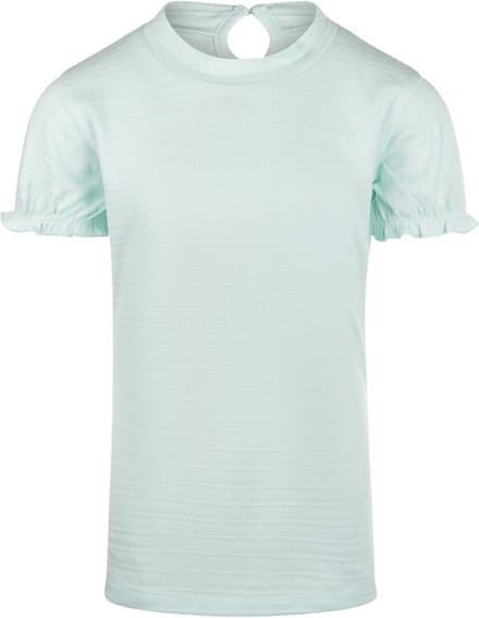 No Way Monday-Meisjes t-shirt ss-Licht aqua