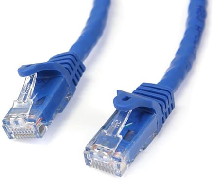 StarTech Cat6 patchkabel met snagless RJ45 connectors – 0,5 m, blauw