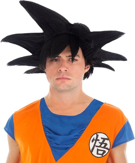 Dragon Ball Z Son Goku Pruik Zwart