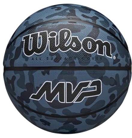 Unisex Camo Basketbal Blauw 7 EU - Perfect voor Buiten