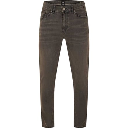 Boss Tabler herenjeans met 5 zakken, slim fit (Donkergrijs)