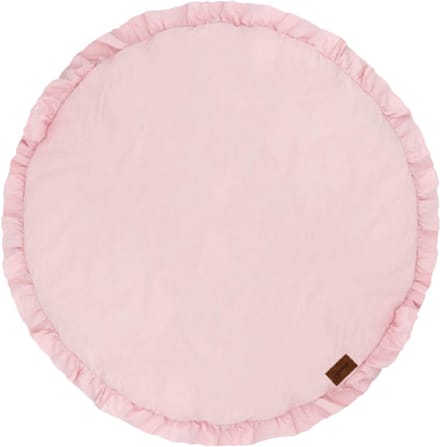 MorDesign - Boxkleed Rond - Ruffle - 95 cm - Zacht gevoerd - Speelkleed