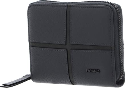 PICARD Leren Portemonnee O X O 1 Wallet Rock Grijs