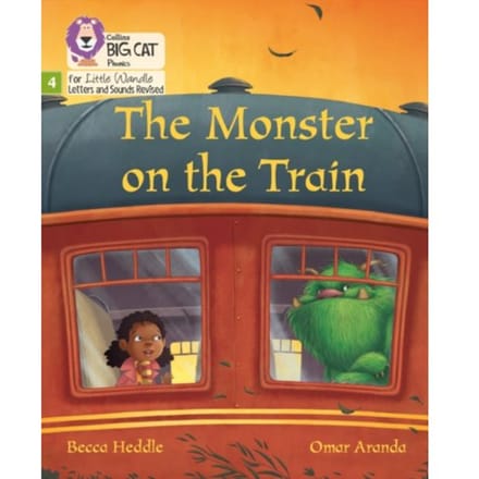 The Monster On The Train - Big Cat Phonics For Little Wandle Letters And Sounds Revised - Becca Heddle