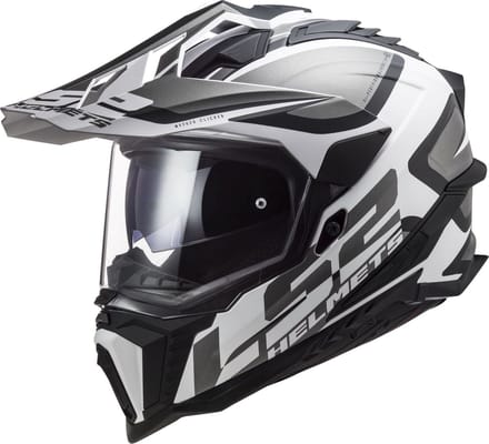 LS2 Helm Explorer Alter MX701 mat zwart / geel maat XS