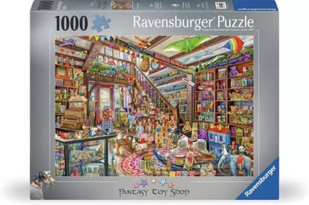 De Fantasie Speelgoedwinkel - puzzel van 1000 stukjes
