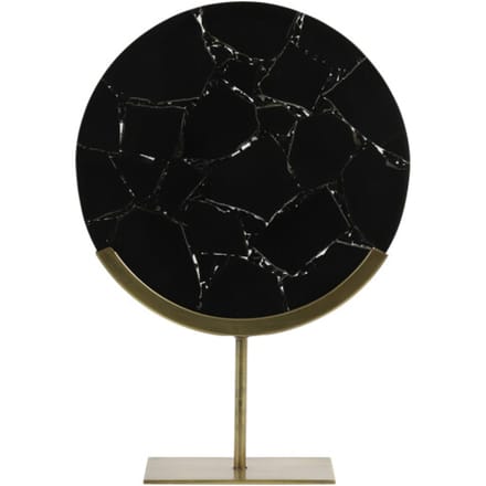 Light & Living - Ornament GOUYA - 35x12x50cm - Zwart