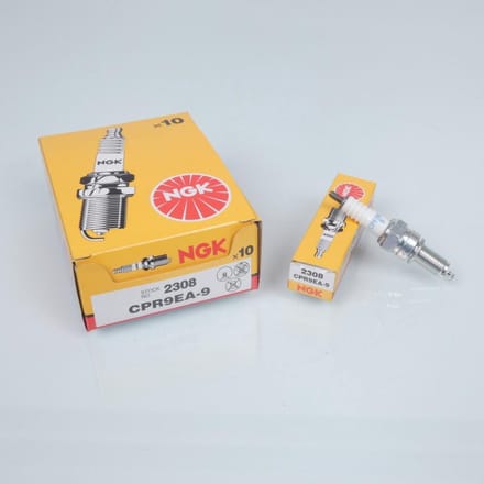 Bougie d'allumage NGK pour Scooter MBK 125 Ypr Evolis 2014 à 2016 CPR9EA-9 Neuf