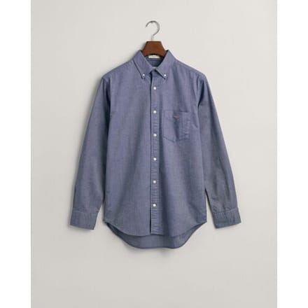 Gant Oxford Regular Fit Overhemd Met Lange Mouwen Blauw S Man