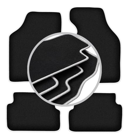 CARLUX-SILVER automatten voor: Mazda Demio hatchback (1996-2003)