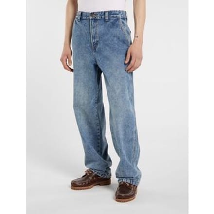 Flared/Bootcut Dickies MADISON BAGGY - DK0A4YECK211-DENIM RINSED FADE
