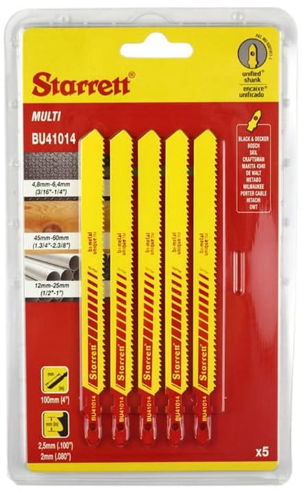 Decoupeerzaagbladenset – 5-pack multifunctionele zaagbladen