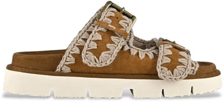 Mou New Bio Slippers - Dames - Cognac - Maat 41