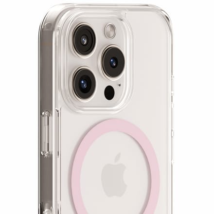 Phone Case Transparent Magsafe Compatible Pink / Transparent iPhone 16