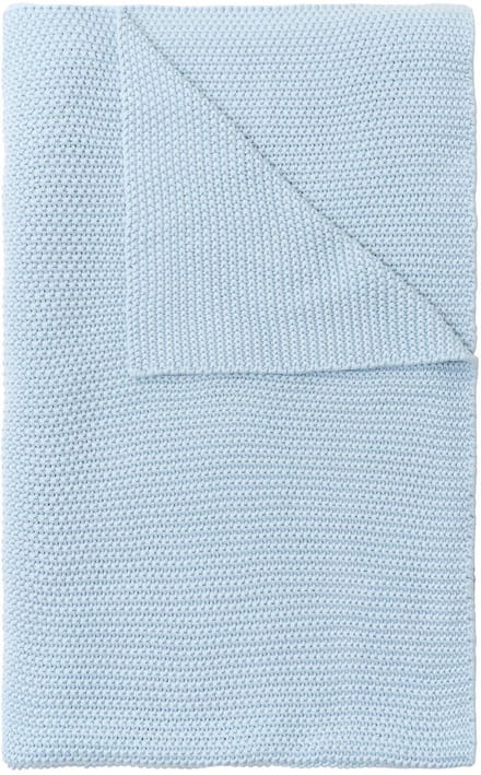 Marc O'Polo Nordic Knit Plaid Calm blue - 130x170 cm