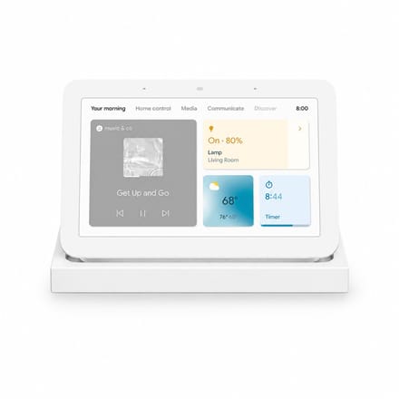 YUOM. Wandhouder geschikt voor Google Nest Hub 2e Generatie – Wall Mount – Houder voor Smart Display – Wit