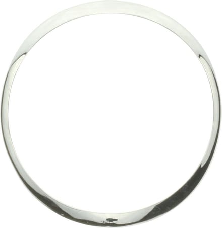 Behave - Bangle armband - Zilverkleur gebogen - Minimalistische stijl