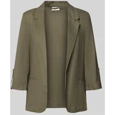 relaxed fit blazer van mix van viscose en linnen model 'GOA'