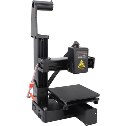 Imprimante 3D à multiplexage par répartition en fréquence, haute précision, chauffage rapide, compacte noir