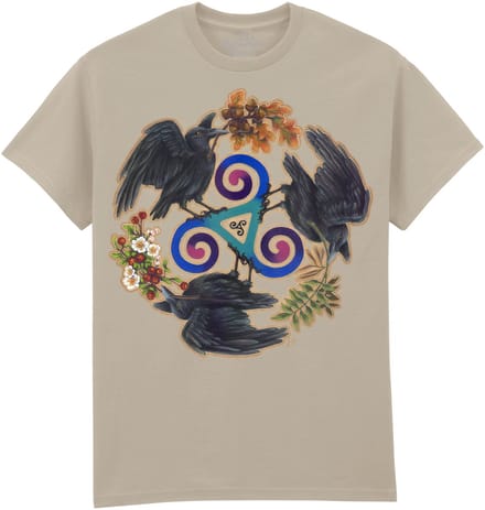 Raaf Circle Of Ravens The Coloured House T-shirt M