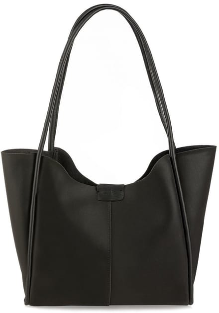 Asir - Tote-tas - Zwart - 30 x 9 x 29 cm