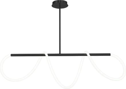 Toolight App856 Hanglamp Zwart 970X97X26Cm