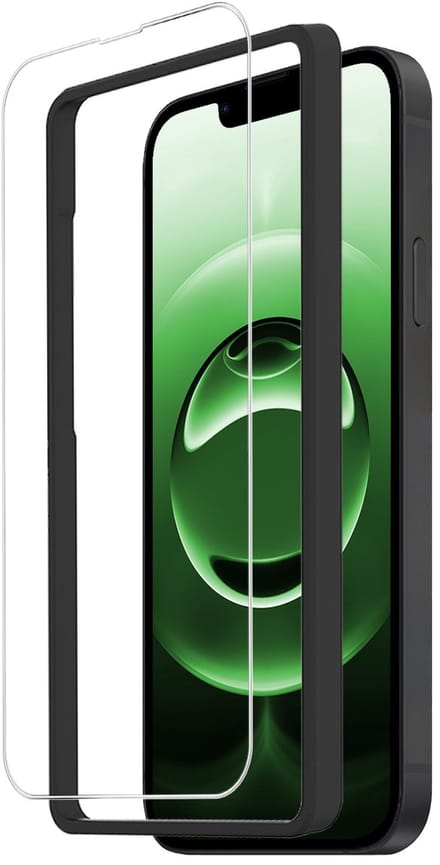 Screenprotector Geschikt voor Apple iPhone 16e - Met Installatie Frame - Beschermglas - Gehard Glas - Tempered Glass - Screen Protector