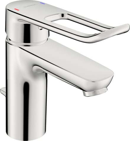 Hansa Clinica - Wastafelkraan met waste, chroom 45012186