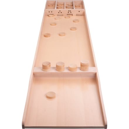 Longfield Sjoelbak Deluxe Premium - 200 cm - met 30 Sjoelstenen - Wedstrijdsjoelbak - Hoge kwaliteit