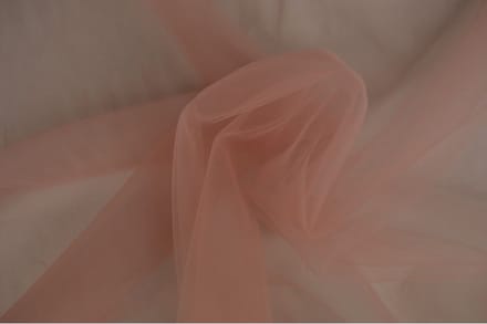 Bruidstule - Oud roze - 1 meter - Per meter - 150cm breed