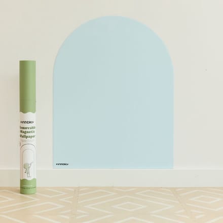 Kinderlybaby - Verwijderbaar Magnetisch behang - SKY BLUE