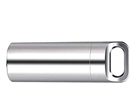 Dailygoods- Pillendoos Waterdicht - Draagbaar - Messing - Sleutelhanger - O-ring - Formaat 3,9 x 1,15 cm - Medicijncontainer