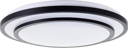 Brilliant Luciano - Plafondlamp - LED 36W - Zwart